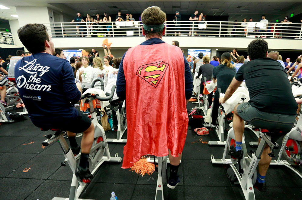 Using our financial planning superpowers at Cycle for Survival!