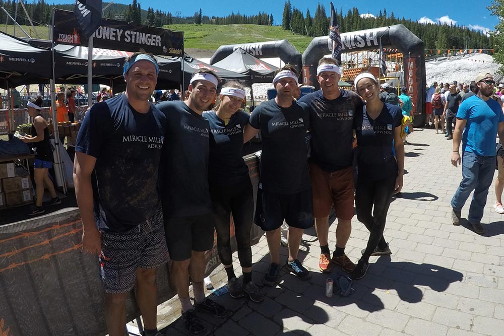 Work hard, play hard – The Miracle Mile family at Tough Mudder.