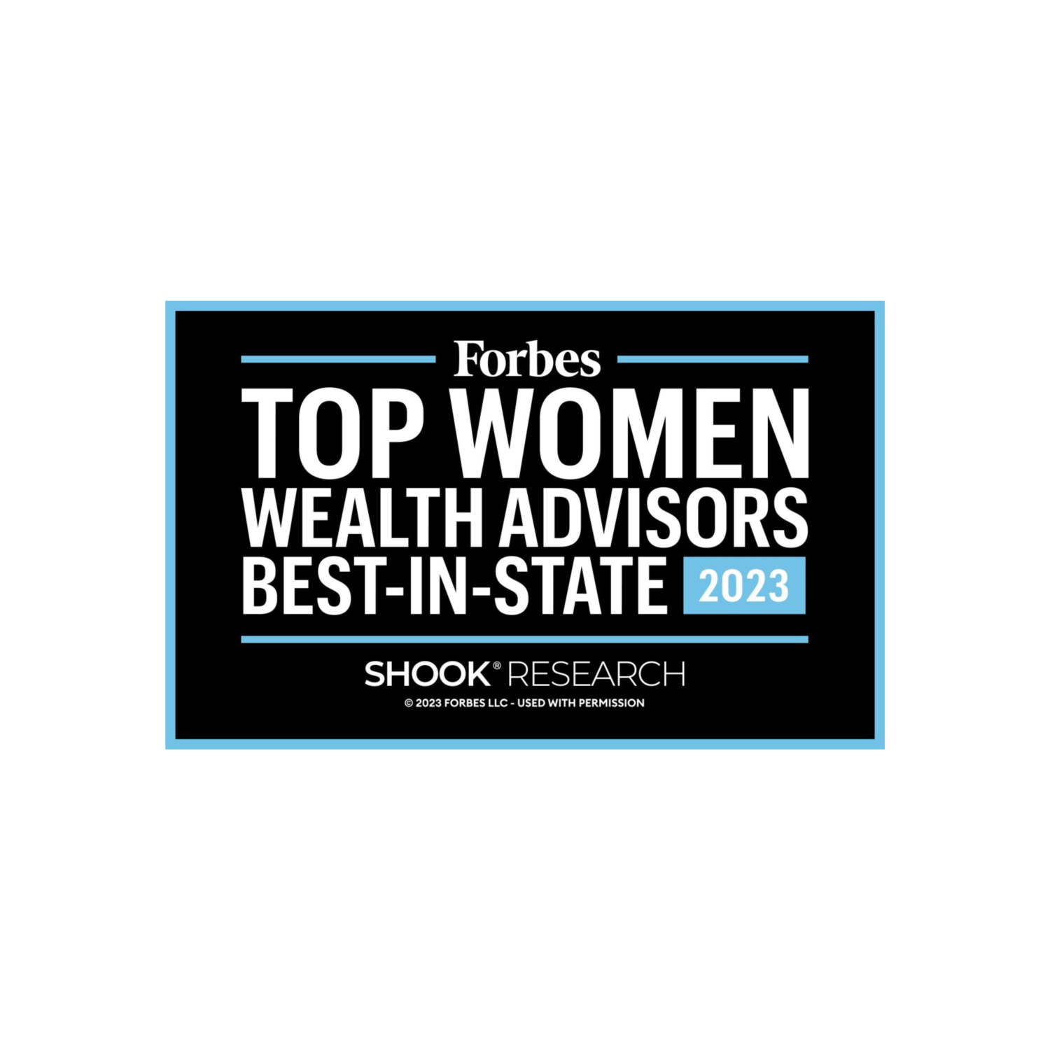Forbes America’s Top Women Wealth Advisors Best-In-State